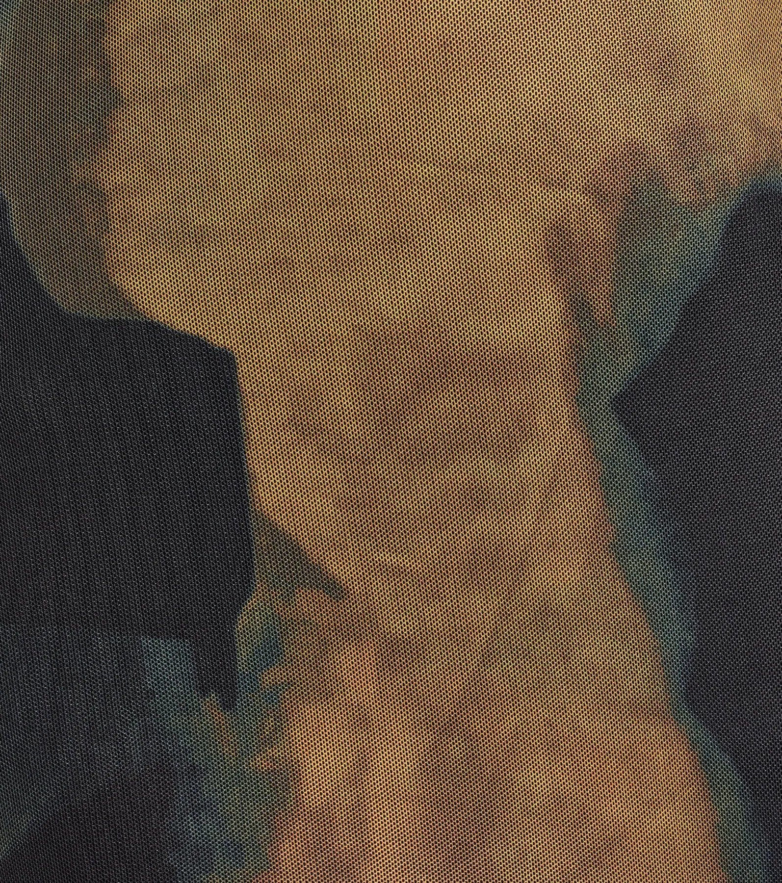 Work Of Art Abstract Marble Print Maxi Dress - Image 3